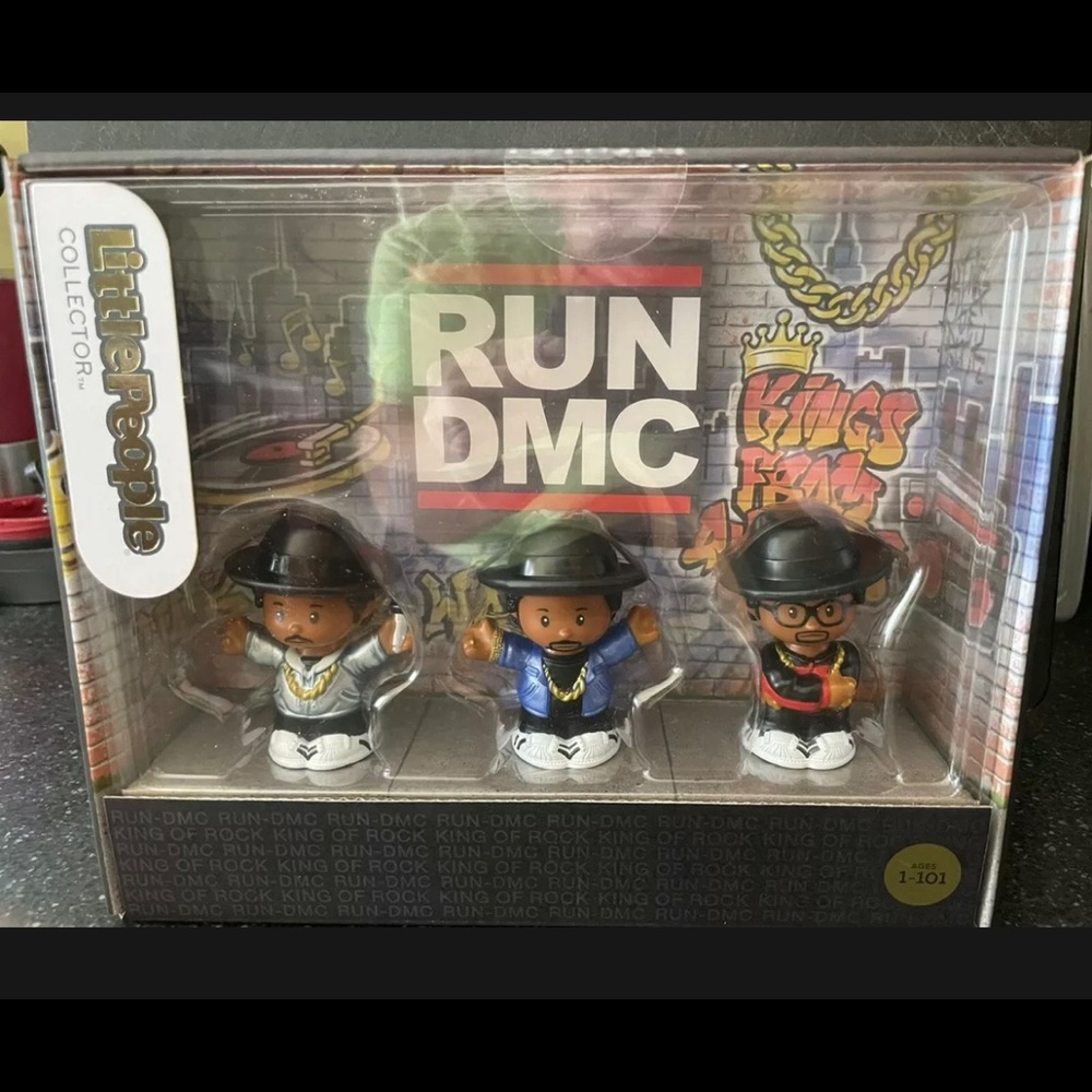 Fisher Price Little People Collector Run DMC NIB IN HAND, READY TO SHIP